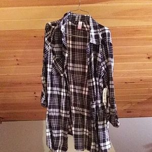 ☀ Half off today only☀ No Boundaries Flannel